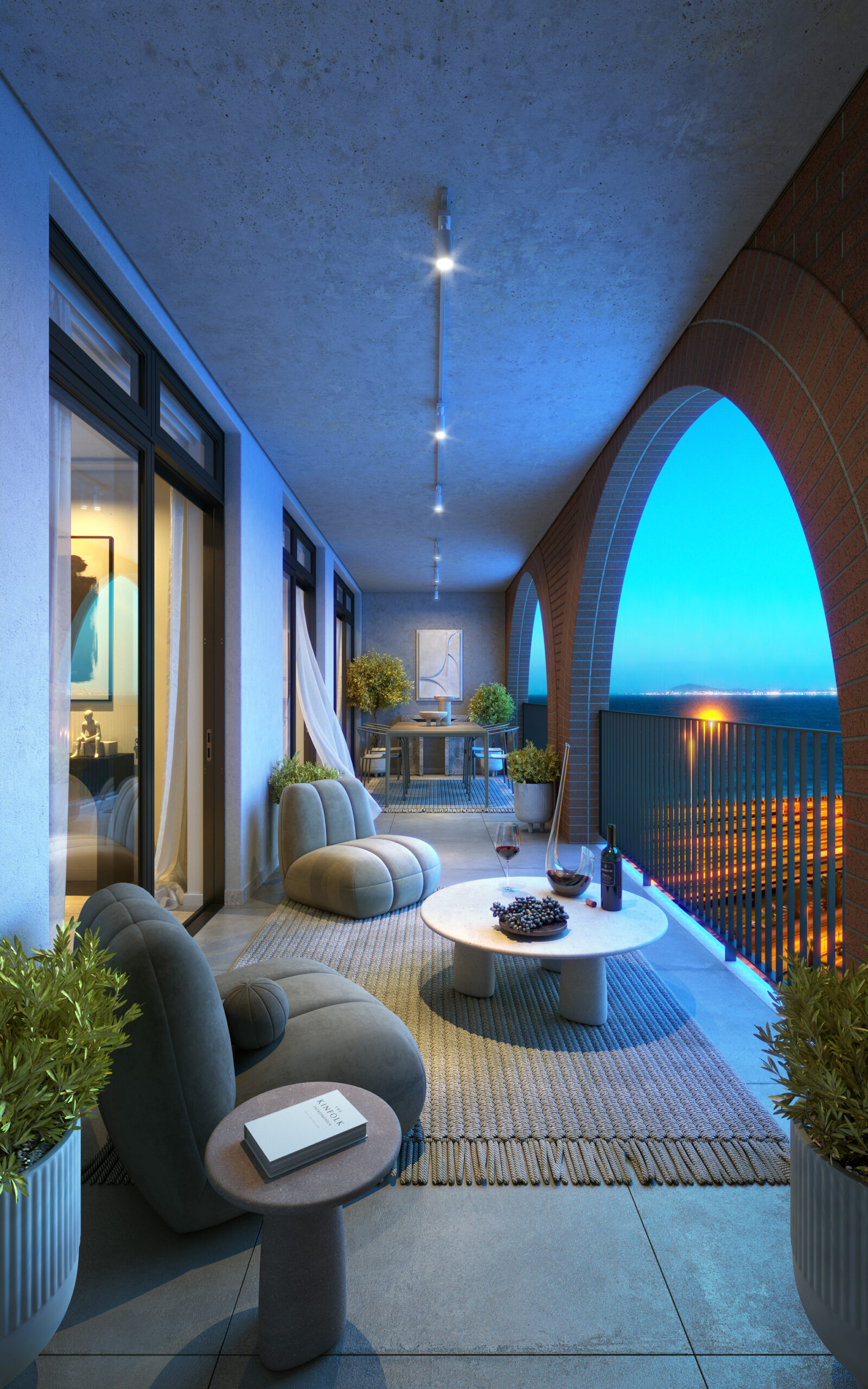 Maritime Place apartment upper level